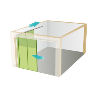 Porte de garage enroulable Calais — Energies Plus HDF